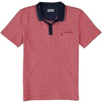Pierre Cardin Herren Polo-Shirt rot Baumwoll-Jersey von Pierre Cardin