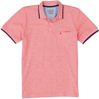 Pierre Cardin Herren Polo-Shirt rot Baumwoll-Piqué von Pierre Cardin