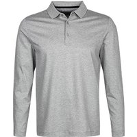 Pierre Cardin Herren Polo-Shirt Grau Baumwoll-Jersey von Pierre Cardin