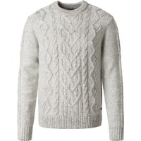 Pierre Cardin Herren Pullover grau unifarben von Pierre Cardin
