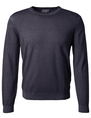 Pierre Cardin Herren Pullover Rundhals Knitted Pullover Crewneck | Männer Basic Strickpulli | Modern Fit | Schwarz 9000 | L von Pierre Cardin