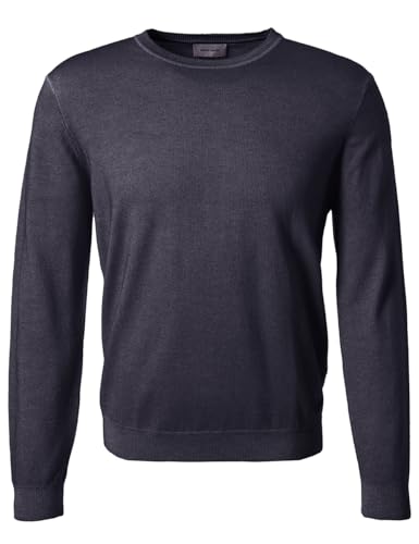 Pierre Cardin Herren Pullover Rundhals Knitted Pullover Crewneck | Männer Basic Strickpulli | Modern Fit | Schwarz 9000 | XL von Pierre Cardin