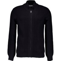 Pierre Cardin Herren Cardigan schwarz unifarben von Pierre Cardin