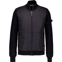 Pierre Cardin Herren Cardigan schwarz unifarben von Pierre Cardin