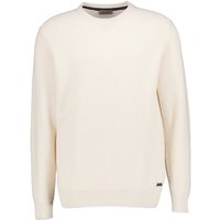Pierre Cardin Herren Pullover beige Baumwolle unifarben von Pierre Cardin