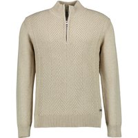 Pierre Cardin Herren Troyer beige unifarben von Pierre Cardin