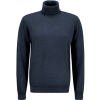 Pierre Cardin Herren Rollkragenpullover blau unifarben von Pierre Cardin