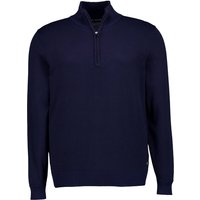 Pierre Cardin Herren Troyer blau Baumwolle unifarben von Pierre Cardin