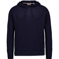 Pierre Cardin Herren Kapuzenpullover blau unifarben von Pierre Cardin