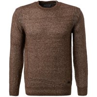 Pierre Cardin Herren Pullover braun unifarben von Pierre Cardin