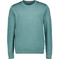 Pierre Cardin Herren Pullover grün Merinowolle unifarben von Pierre Cardin