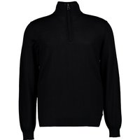 Pierre Cardin Herren Troyer schwarz Merinowolle unifarben von Pierre Cardin