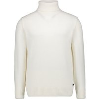 Pierre Cardin Herren Pullover weiß unifarben von Pierre Cardin