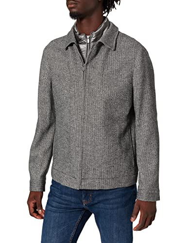 Pierre Cardin Herren Sakko Gemustert Victor-4-Vest Futureflex Blazer, Grau, 54 von Pierre Cardin