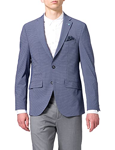 Pierre Cardin Herren Sakko Lucas-2 Futureflex Lässiger Business-Blazer, Blau, 31 von Pierre Cardin