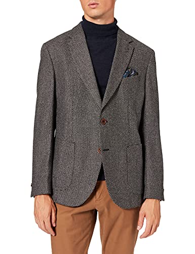 Pierre Cardin Herren Smart Casual Sakko Michel3 Voyage Travelsakko Blazer, Grau (Darkshadow 2300), (Herstellergröße: 25) von Pierre Cardin