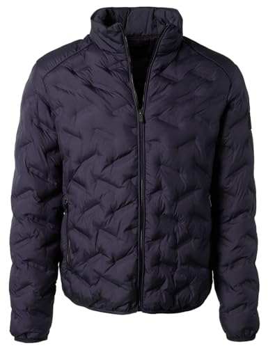 Pierre Cardin Herren Steppjacke Futureflex Blouson | Männer Outdoorjacke | Blouson | Stehkragen | Reißverschluss | Modern Fit | Marine 6000 | 4XL von Pierre Cardin