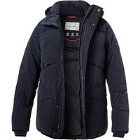 Pierre Cardin Herren Steppjacke blau Mikrofaser unifarben von Pierre Cardin