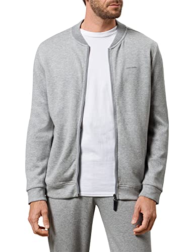 Pierre Cardin Herren Sweat Zip Sweatjacke, sharkgray, S von Pierre Cardin