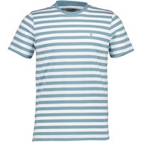 Pierre Cardin Herren T-Shirt blau gestreift von Pierre Cardin