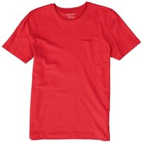 Pierre Cardin Herren T-Shirt rot Baumwolle von Pierre Cardin