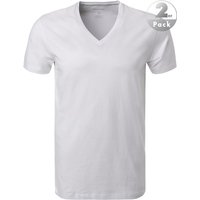 Pierre Cardin Herren T-Shirts Weiß Baumwolle von Pierre Cardin