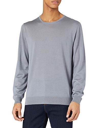 Pierre Cardin Herren Travel Comfort Strick Pullover, Grau, L von Pierre Cardin