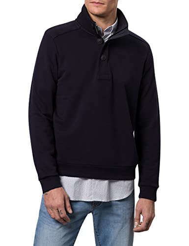 Pierre Cardin Herren Troyer Sweatshirt, Marine, L von Pierre Cardin