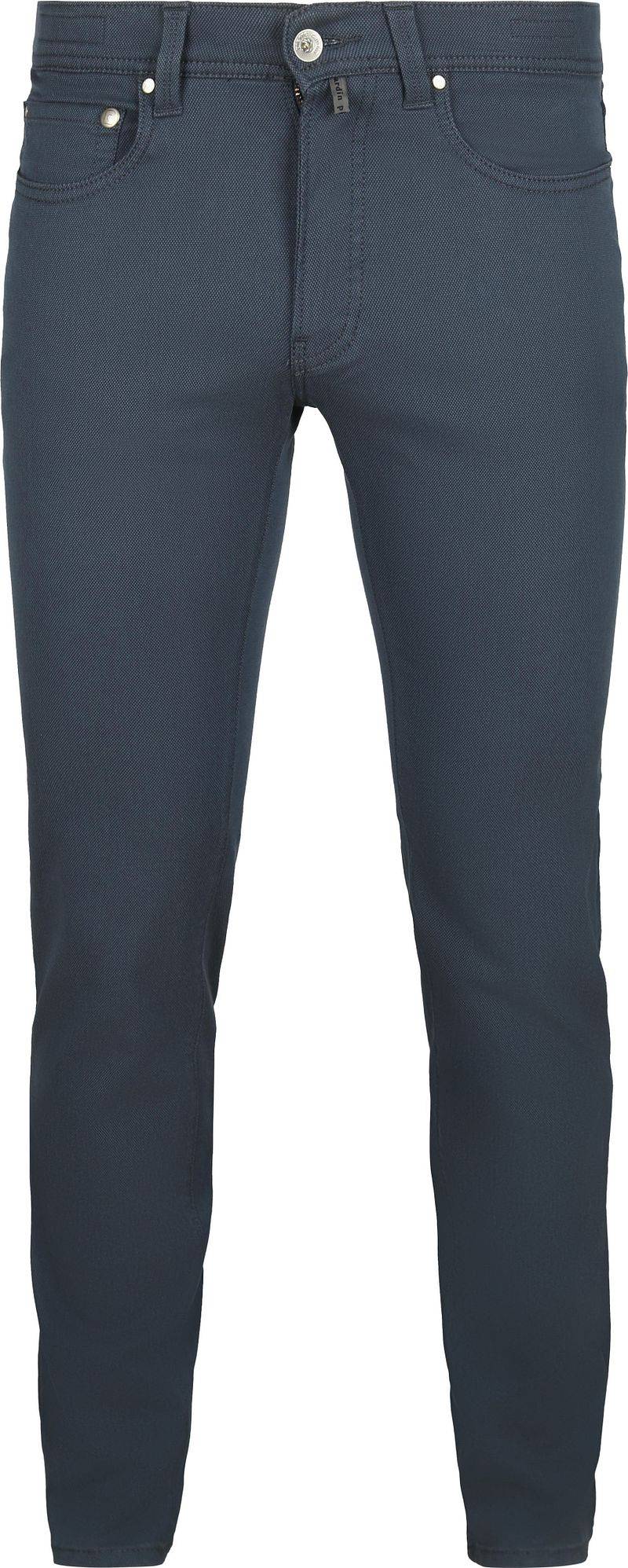 Pierre Cardin Hose Lyon Futureflex Peony Blau - Größe W 34 - L 32 von Pierre Cardin