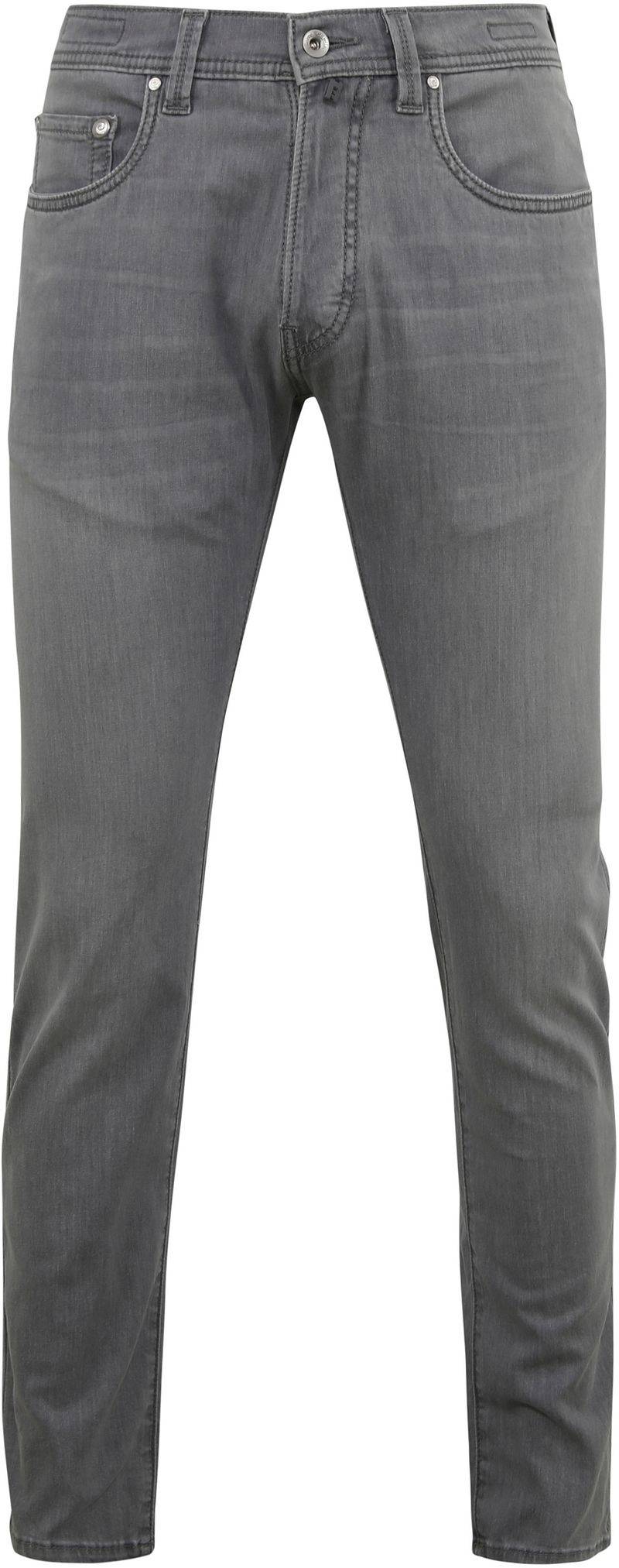 Pierre Cardin Hose Lyon Tapered Future Flex Grau - Größe W 31 - L 32 von Pierre Cardin
