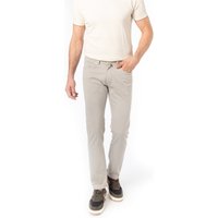 Pierre Cardin Herren Hose grau Baumwolle meliert von Pierre Cardin