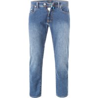 Pierre Cardin Herren Jeans blau Baumwoll-Stretch von Pierre Cardin