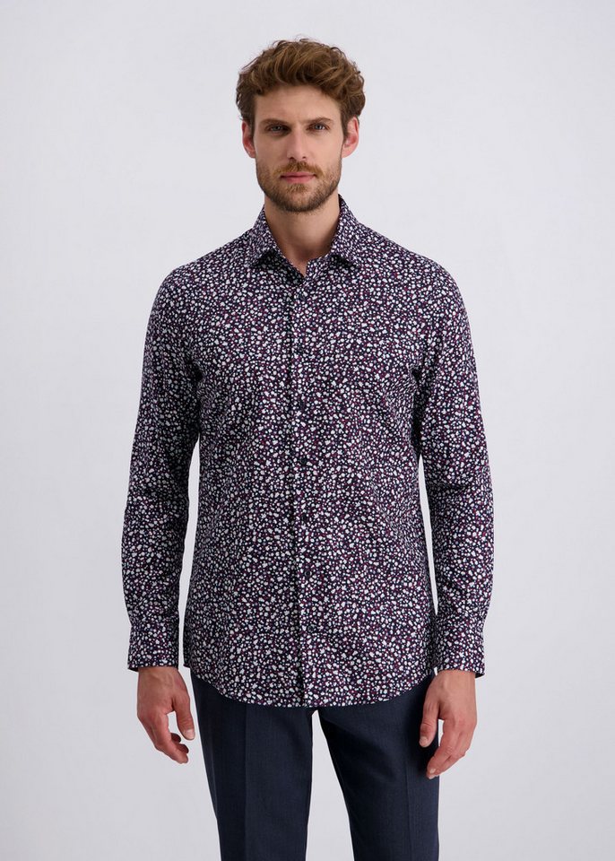 Pierre Cardin Langarmhemd Kent mit floralem Muster von Pierre Cardin