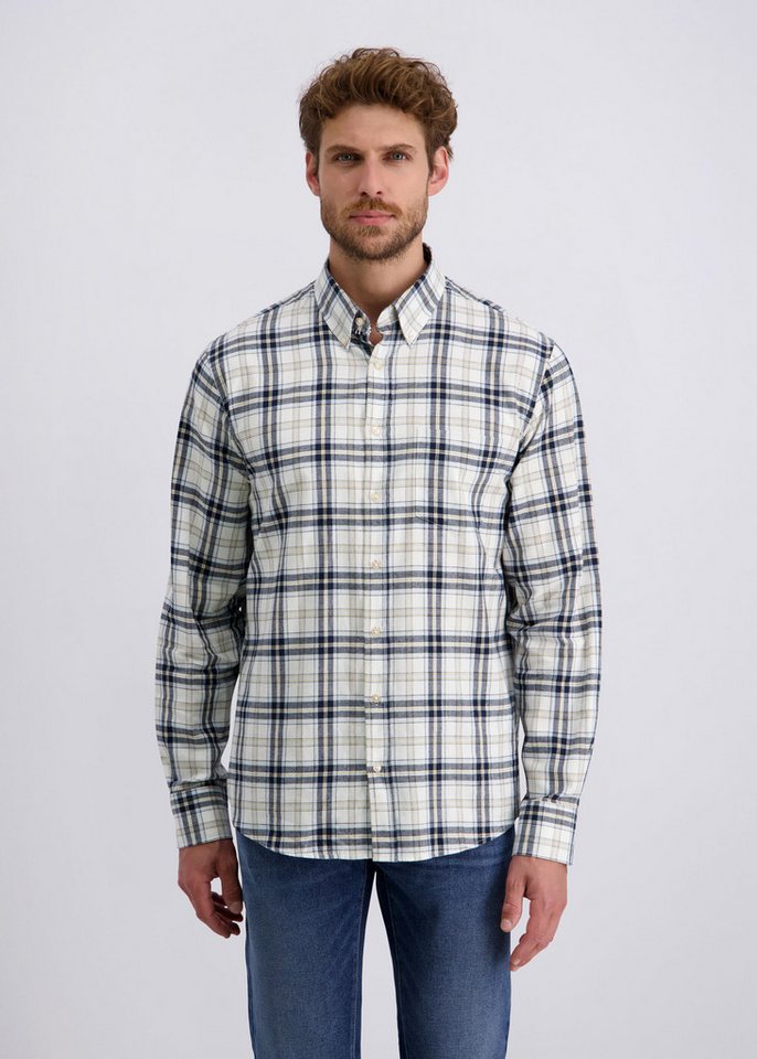 Pierre Cardin Langarmhemd mit Karomuster von Pierre Cardin