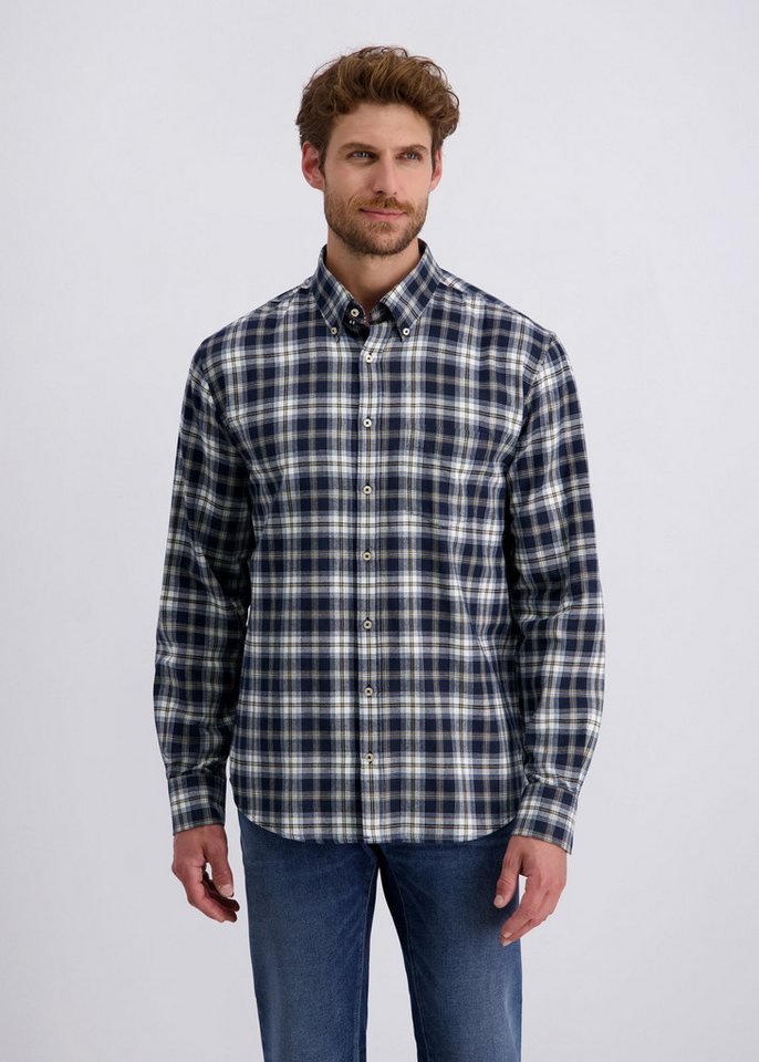 Pierre Cardin Langarmhemd mit Karomuster von Pierre Cardin