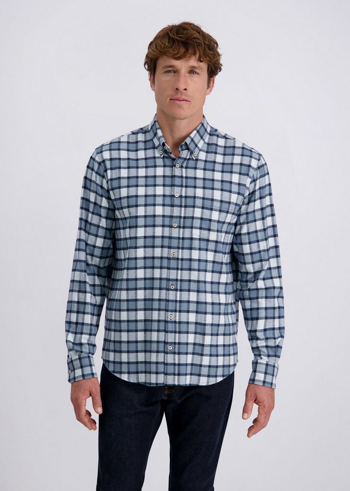 Pierre Cardin Langarmhemd mit Karomuster von Pierre Cardin