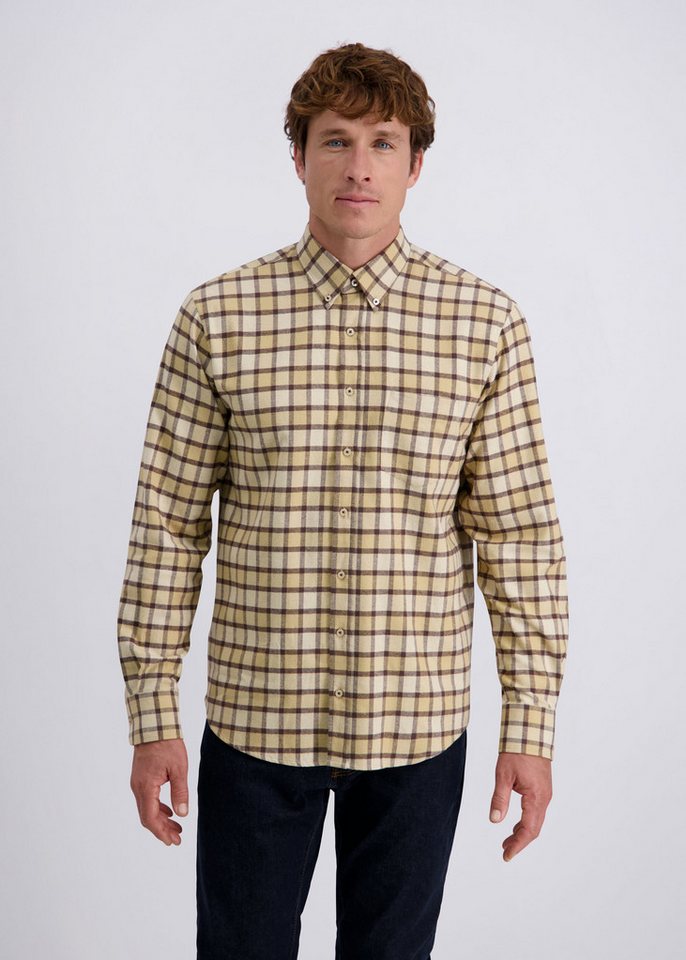 Pierre Cardin Langarmhemd mit Karomuster von Pierre Cardin