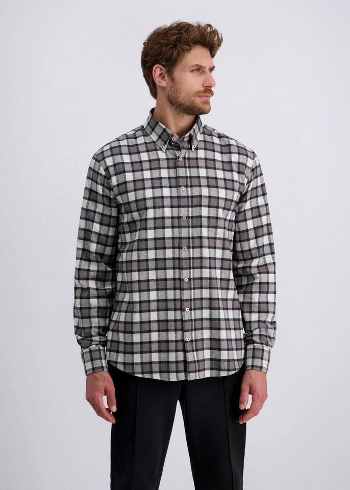 Pierre Cardin Langarmhemd mit Karomuster von Pierre Cardin