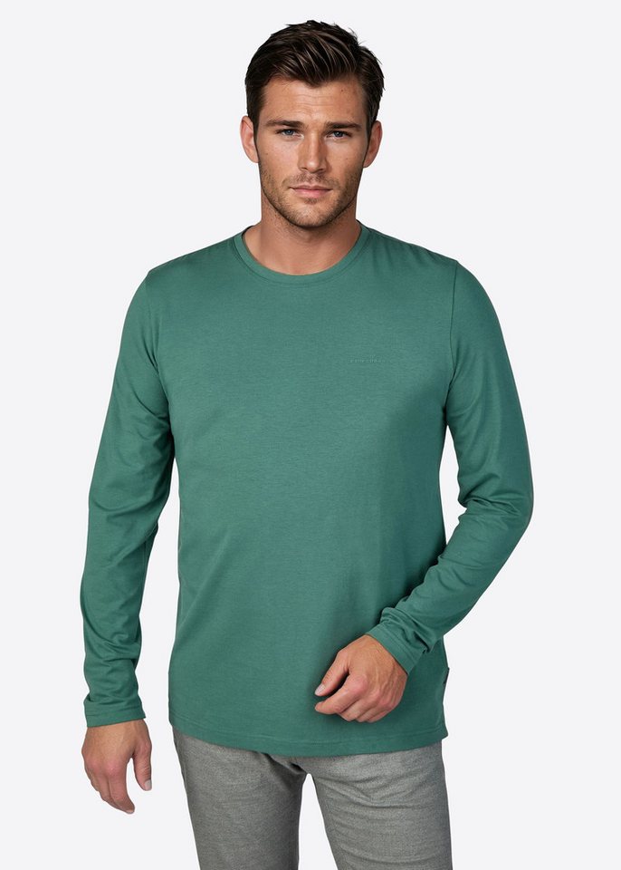 Pierre Cardin Langarmshirt (1-tlg) mit Rundhalsausschnitt von Pierre Cardin