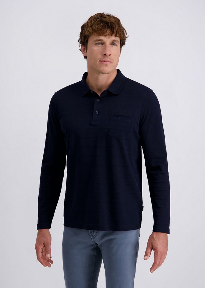 Pierre Cardin Langarmshirt (1-tlg) mit klassischem Kragen von Pierre Cardin