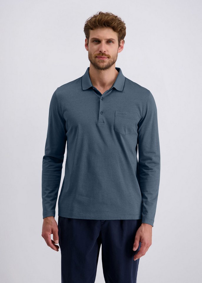 Pierre Cardin Langarmshirt (1-tlg) mit klassischem Kragen von Pierre Cardin