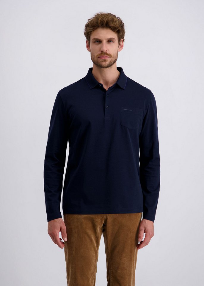 Pierre Cardin Langarmshirt (1-tlg) mit klassischem Kragen von Pierre Cardin