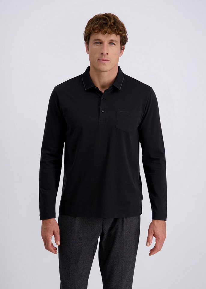 Pierre Cardin Langarmshirt (1-tlg) mit klassischem Kragen von Pierre Cardin
