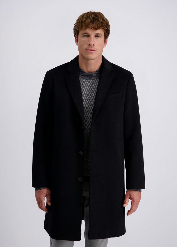 Pierre Cardin Langmantel aus hochwertigem Materialmix von Pierre Cardin