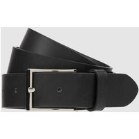 Pierre Cardin Ledergürtel mit Dornschließe in Black, Größe 115 von Pierre Cardin