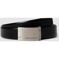 Pierre Cardin Ledergürtel mit Pinschließe Modell 'KOPPEL' in Black, Größe 80 von Pierre Cardin