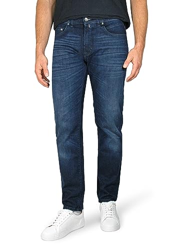 Pierre Cardin Lyon Future Flex Herren Jeans, Dark Blue Used Whisker von Pierre Cardin