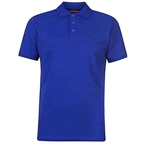 Pierre Cardin Mens Neue Saison Klassische Passform Premium Polo T-Shirt aus Baumwolle (Klein, königlich) von Pierre Cardin