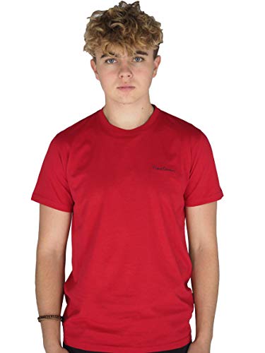 Pierre Cardin Mens Neue Saison unbedingt Classic Fit Crew Neck T-Shirt (2XL, Red Marl) von Pierre Cardin
