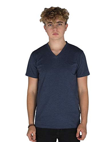 Pierre Cardin Mens Neue Saison unbedingt Classic Fit V-Neck T-Shirt (3XL, Denim Marl) von Pierre Cardin